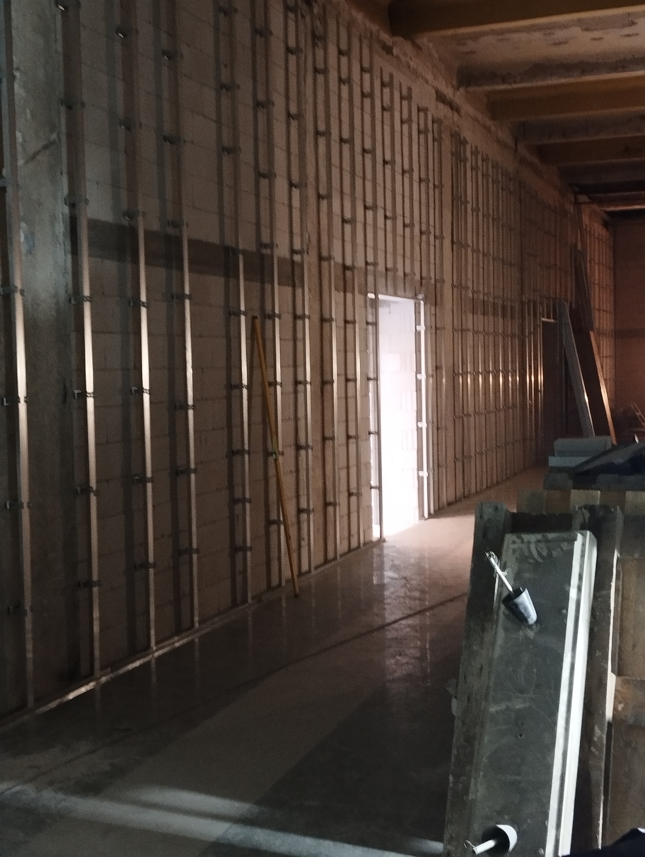 Előtétfal készítés